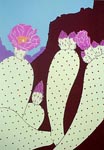 Beavertail Cactus, Ed 68, 9x13