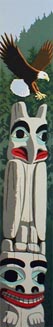 Eagle Totem, Ed. 175, 3x18, $H